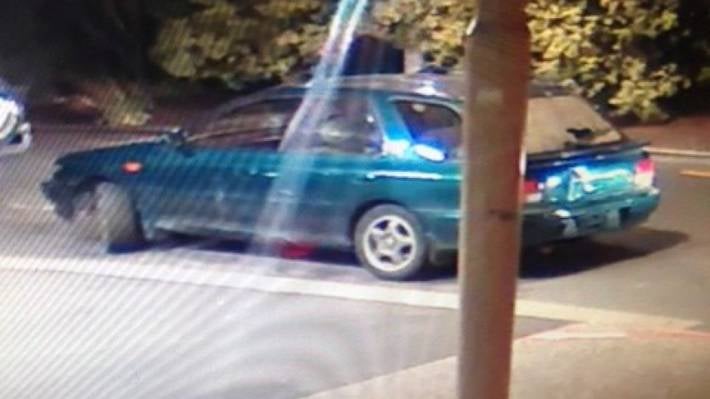 Security footage shows the Subaru parked outside Christchurch Hospital’s emergency department.