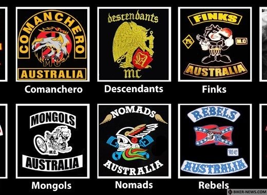 Australian Motorcycle Clubs (Not All)