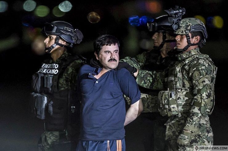 El Chapo allegedly had business connections with the Hells Angels