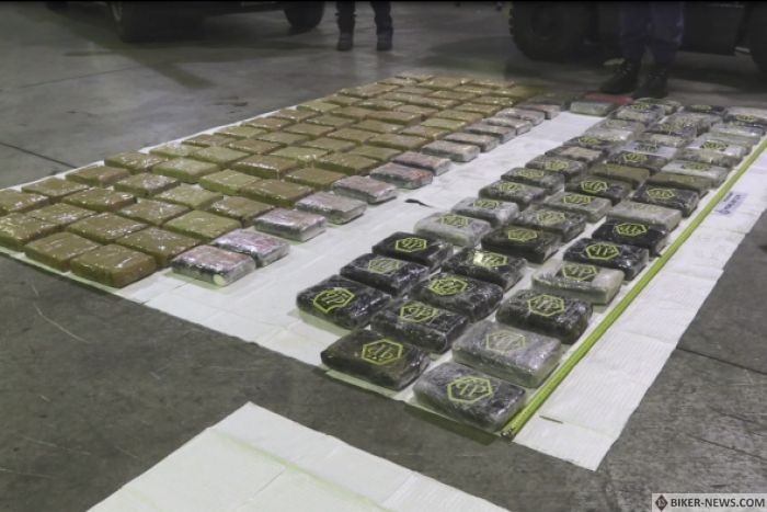 Australian Border Force seized 384kg of cocaine linked to the an Outlaw Motorcycle Club