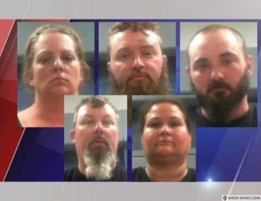 8 charged for alleged robbery of rival motorcycle club