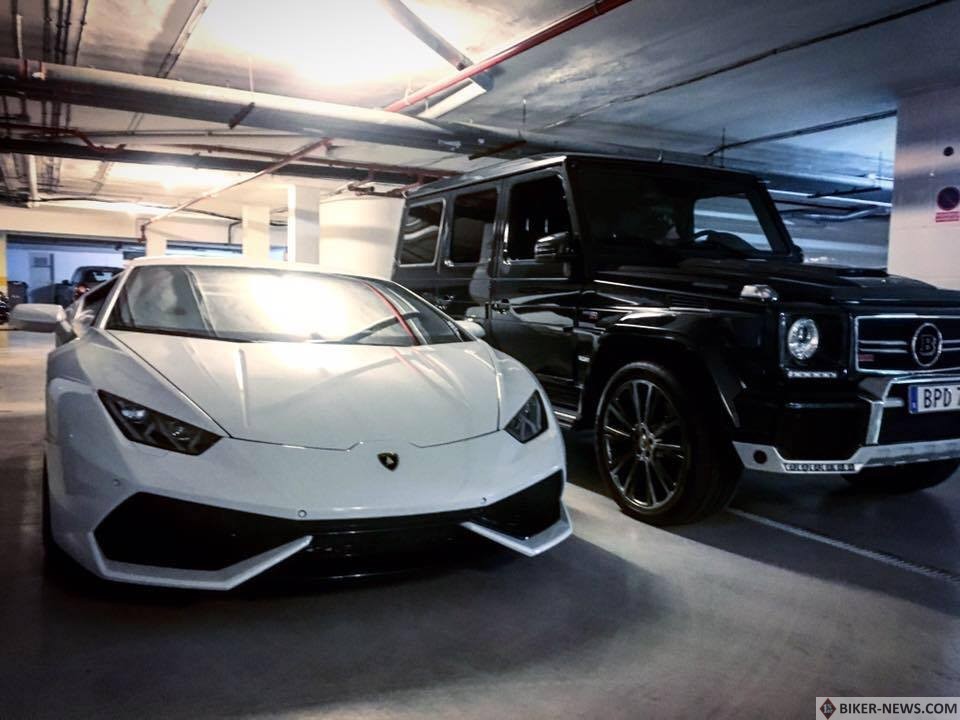 Lamborghini and Mercedes-Brabus were two of Niko’s prized motors