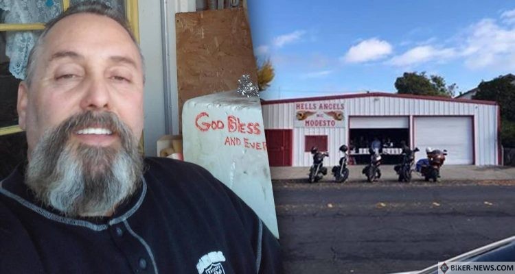 Modesto Hells Angels president Randy Picchi and the Modesto clubhouse.