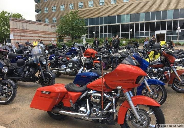 Commandos Motorcycle Club holds rally for Deer Lodge Centre