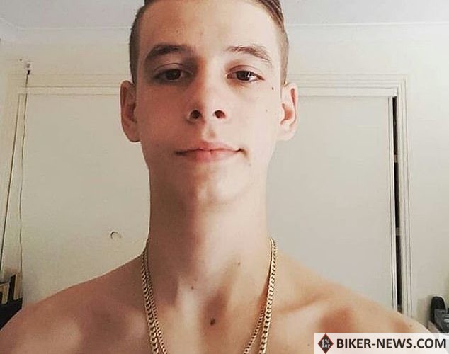 Logan Dreier (pictured), 18, was one of three suspects involved in the 'Street Team Brotherhood' low-level street gang who allegedly broke into a house in Maudsland on the Gold Coast at 9am on Friday