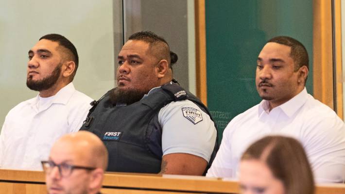 Mesui Tufui (left) and Fisilau Tapaevalu were found guilty of murder and attempted murder at a High Court trial. 