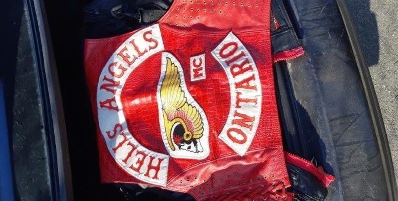 A Hells Angels Nomad vest seized by police during Project Skylark - Special to Torstar