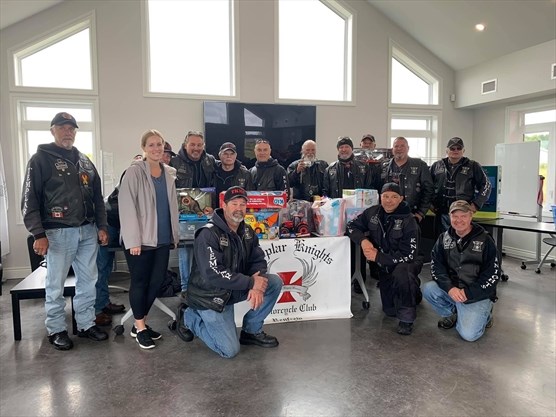 The Templar Knights Motorcycle Club held the annual Toys for Kids ride on Sept. 7. - Nellie Kingsbury photo