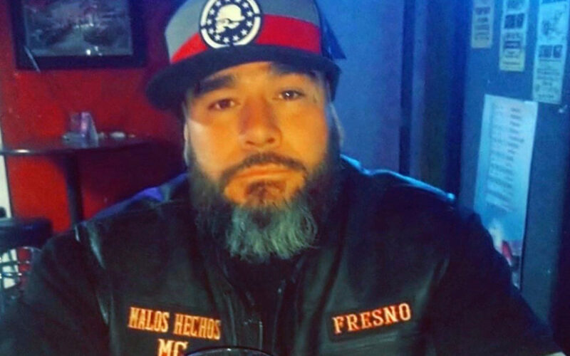 Jesse Verdugo, 47, a member of the Malos Hechos motorcycle club, is sought on charges of assault with a deadly weapon.