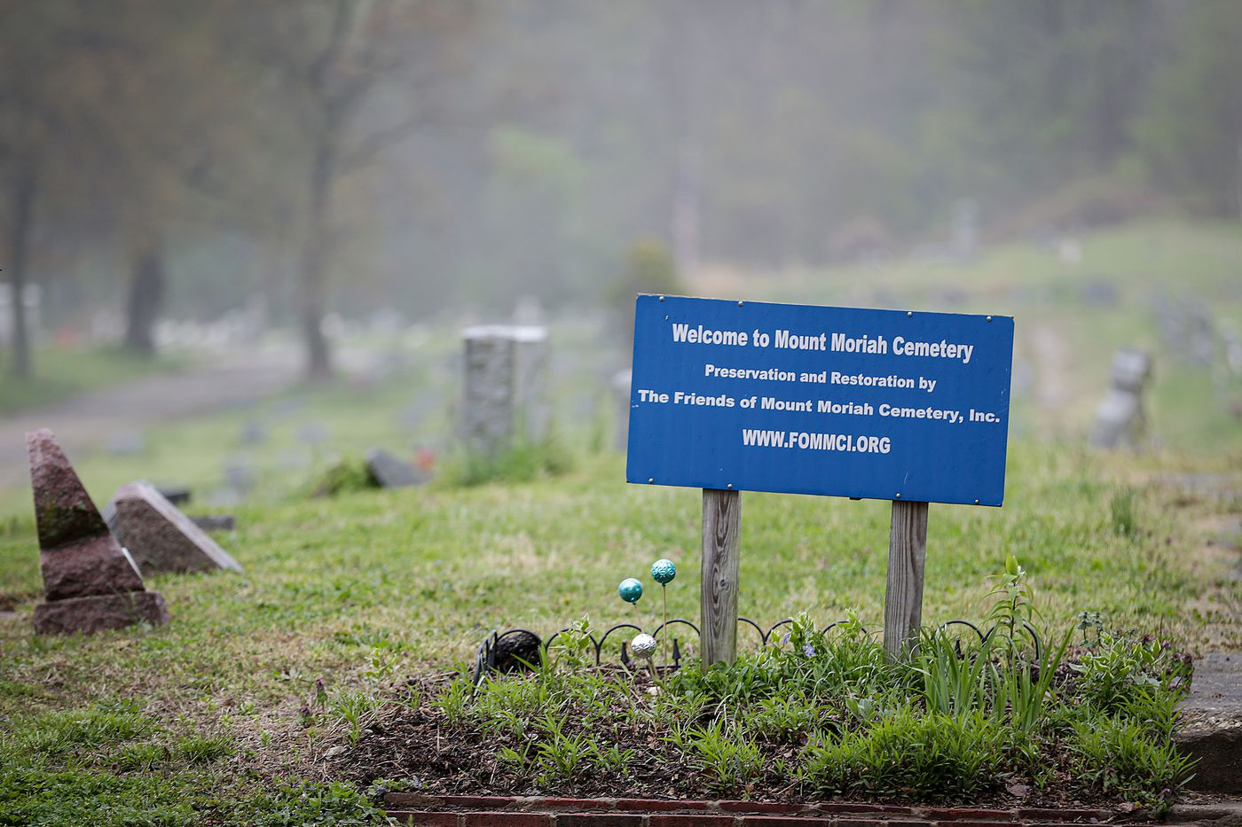 Mount Moriah Cemetery in Southwest Philadelphia.