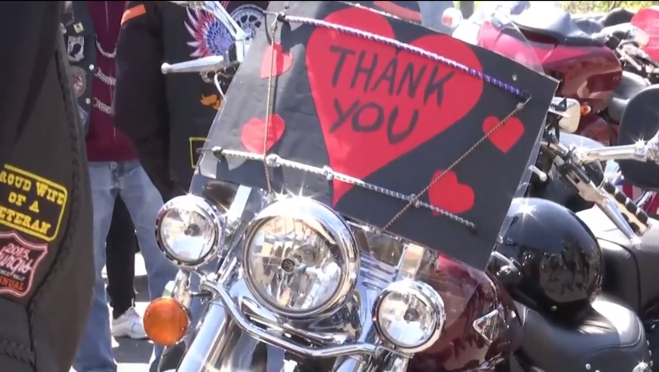 Bikers parade for front line workers in Connecticut Biker News