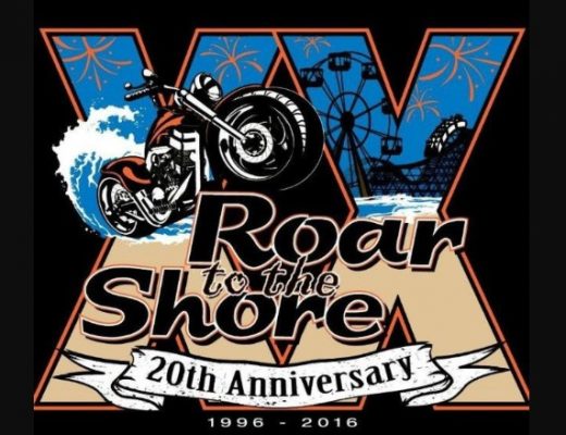 Roar to the Shore motorcycle rally