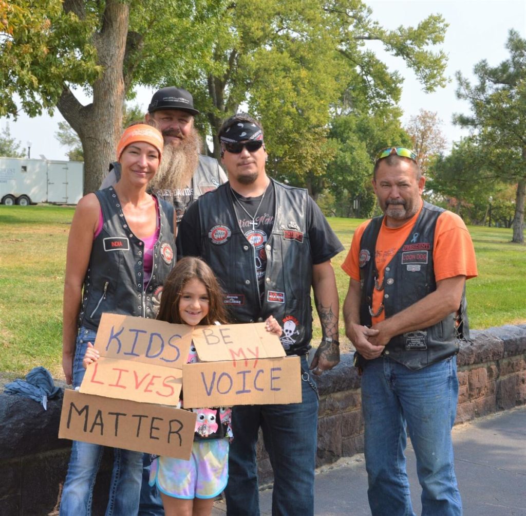 Rally at Capitol brings awareness to Save Our Children movement - Biker ...